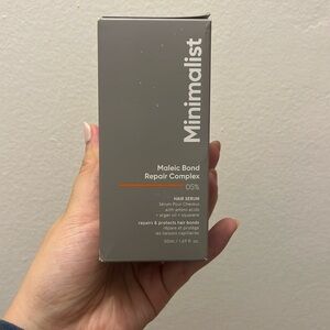 new the minimalist maleic bond repair complex hair serum